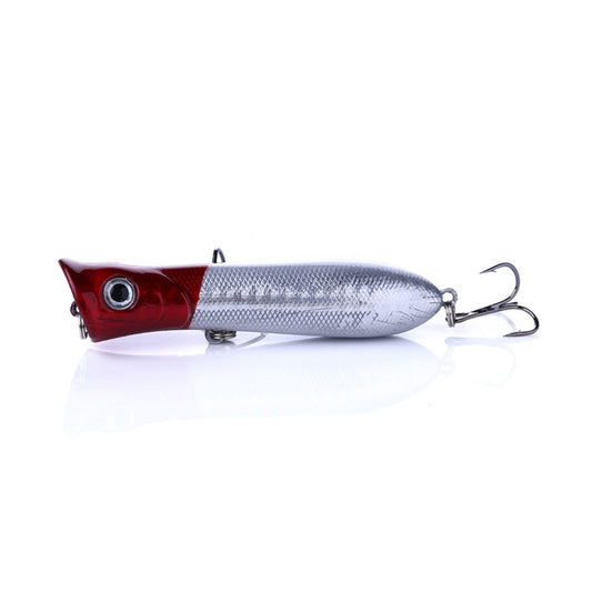 HENGJIA PO032 8cm/12g Simulation Hard Baits Fishing Lures with Hooks Tackle Baits Fit Saltwater and Freshwater (5#) by HENGJIA