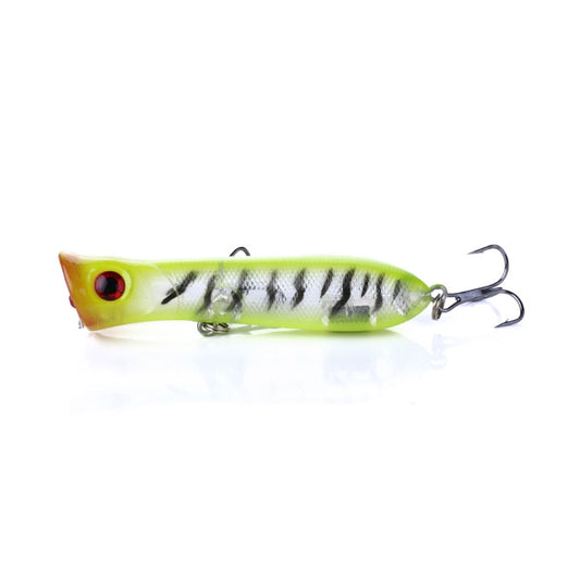 HENGJIA PO032 8cm/12g Simulation Hard Baits Fishing Lures with Hooks Tackle Baits Fit Saltwater and Freshwater (6#) by HENGJIA