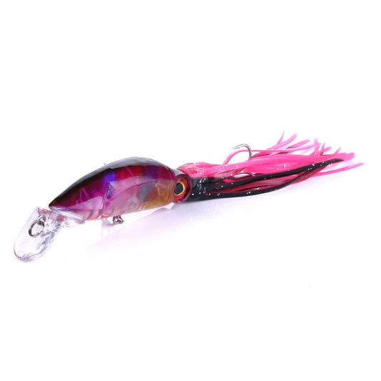 HENGJIA JIZ002 10cm/16.6g Big Octopus Squid Shaped Hard Baits Long Shot Fishing Lures Tackle Baits Fit Sea Fishing and Freshwater Fishing (B) by HENGJIA