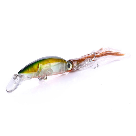HENGJIA JIZ002 10cm/16.6g Big Octopus Squid Shaped Hard Baits Long Shot Fishing Lures Tackle Baits Fit Sea Fishing and Freshwater Fishing (C) by HENGJIA