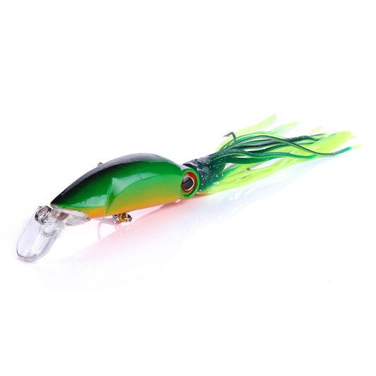 HENGJIA JIZ002 10cm/16.6g Big Octopus Squid Shaped Hard Baits Long Shot Fishing Lures Tackle Baits Fit Sea Fishing and Freshwater Fishing (H) by HENGJIA