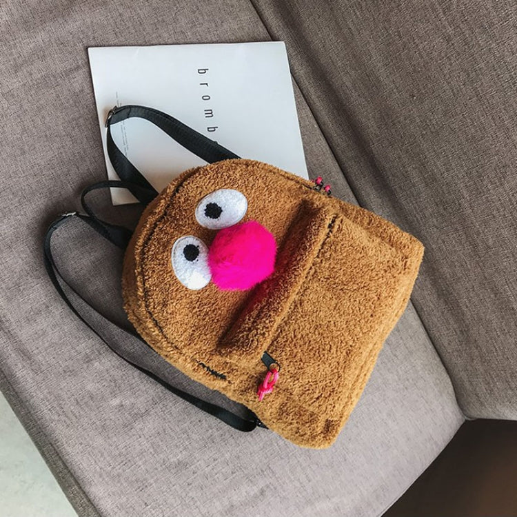 Plush Cute Bird Handbag Double Shoulder Bag Girl Backpack by bashfashion