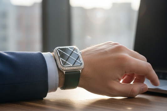 Watch Cases for Apple Watch Series 11/10: Diamond Glass