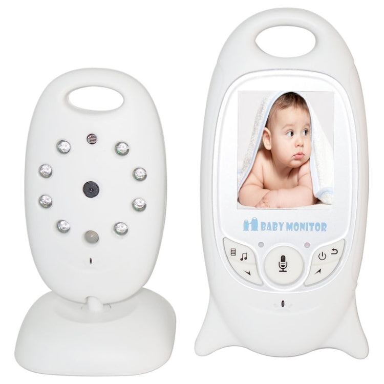 VB601 2.0 inch LCD Screen Hassle-Free Portable Baby Monitor, Support Two Way Talk Back, Night Vision(US Plug) by bashfashion