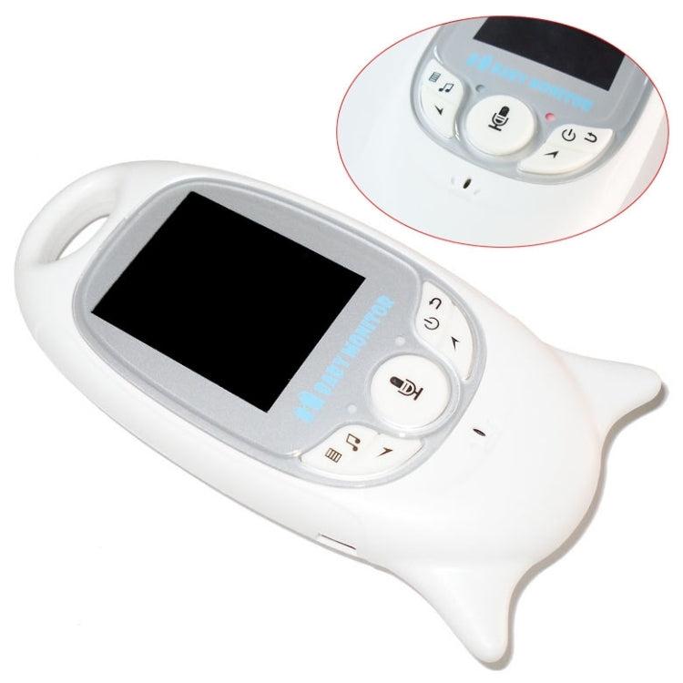 VB601 2.0 inch LCD Screen Hassle-Free Portable Baby Monitor, Support Two Way Talk Back, Night Vision(AU Plug) by bashfashion