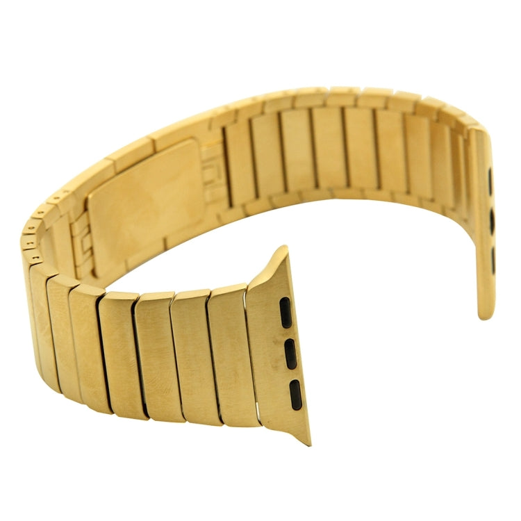 Stainless Steel Watch Band For Apple Watch 38mm (Gold) by bashfashion