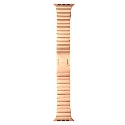For Apple Watch 38mm Stainless Steel Watch Band(Rose Gold) by bashfashion