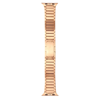For Apple Watch 38mm Stainless Steel Watch Band(Rose Gold) by bashfashion