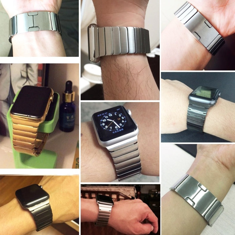 Stainless Steel Watch Band For Apple Watch 38mm (Silver) by bashfashion