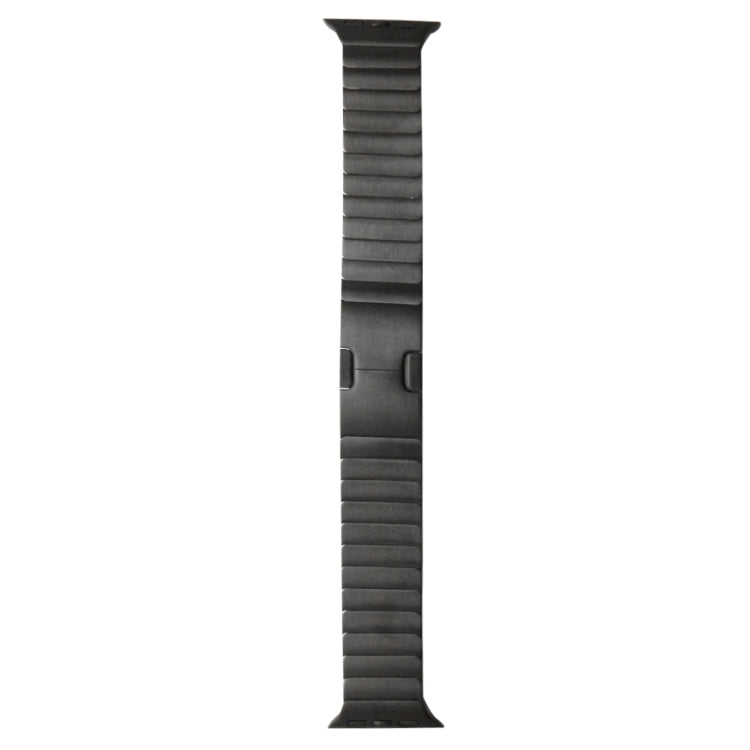 For Apple Watch 42mm Stainless Steel Watch Band(Black) by bashfashion