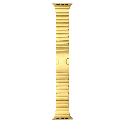 For Apple Watch 42mm Stainless Steel Watch Band(Gold) by bashfashion