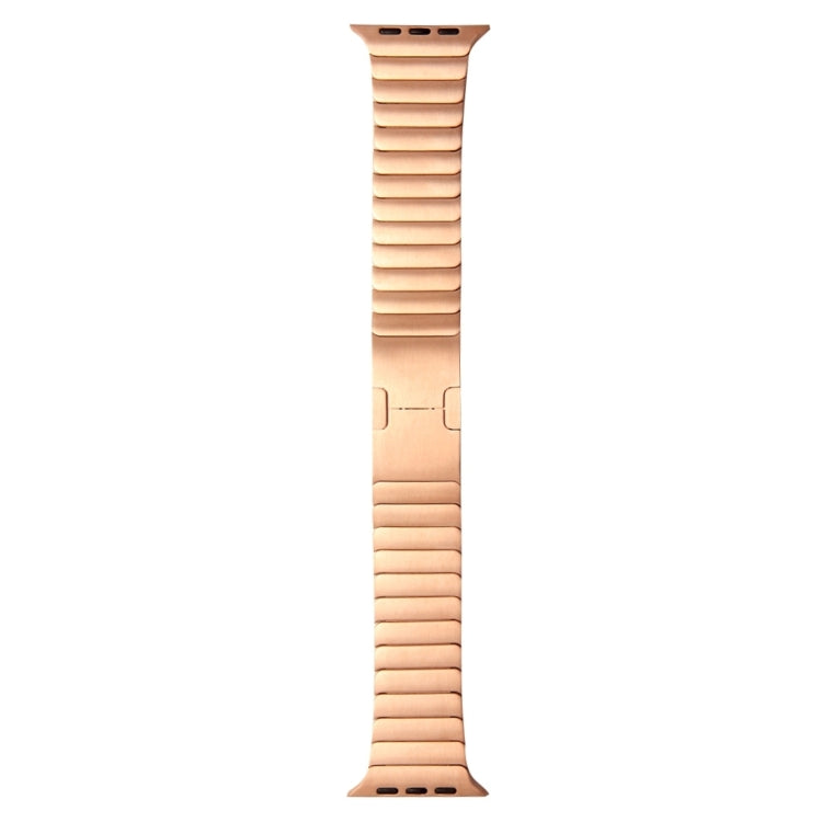 For Apple Watch 42mm Stainless Steel Watch Band(Rose Gold) by bashfashion