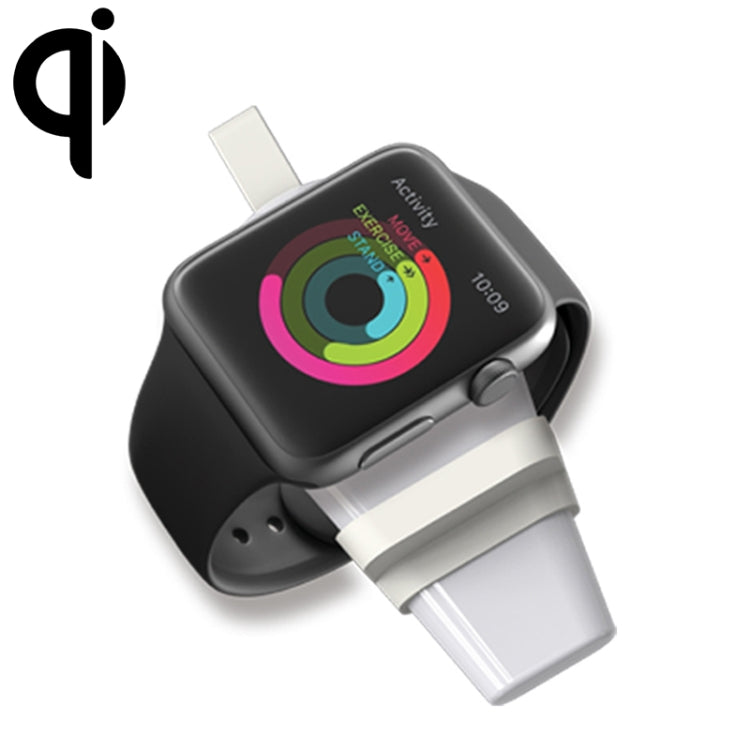 B2 Universal Portable Qi Standard Magnetic USB Wireless Charger for Apple Watch Series 4 & 3 & 2 & 1 by bashfashion