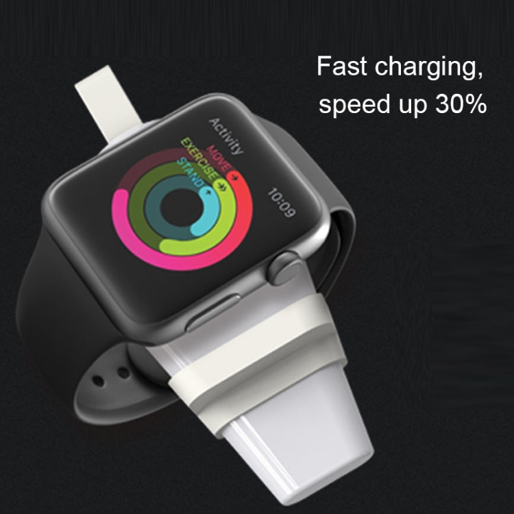 B2 Universal Portable Qi Standard Magnetic USB Wireless Charger for Apple Watch Series 4 & 3 & 2 & 1 by bashfashion