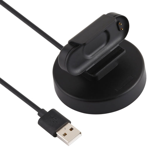 For Xiaomi Mi Band 4 Charger Charging Dock Base Stand Holder with 1m Charging Cable(Black) by bashfashion