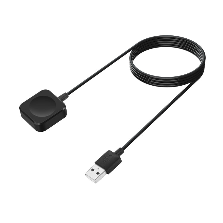 1m Square Magnetic Fast Charger USB Charging Cable for Watch Apple Series Ultra/8/7/6/SE/SE2/5/4/3/2 (Black) by bashfashion
