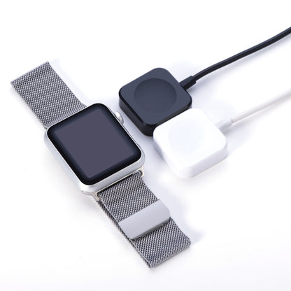 1m Square Magnetic Fast Charger USB Charging Cable for Watch Apple Series Ultra/8/7/6/SE/SE2/5/4/3/2 (Black) by bashfashion