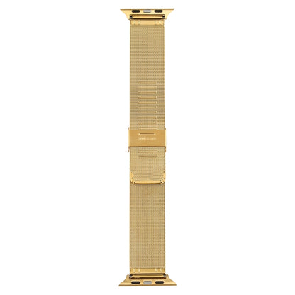 Stainless Steel Watch Band for Apple Watch Series 3 & 2 & 1 42mm(Gold) by bashfashion