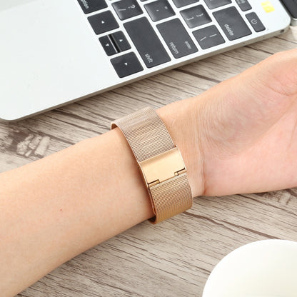 Stainless Steel Watch Band for Apple Watch Series 3 & 2 & 1 42mm(Rose Gold) by bashfashion