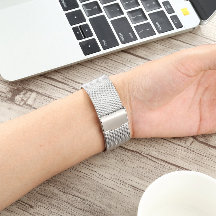 Stainless Steel Watch Band for Apple Watch Series 3 & 2 & 1 38mm(Silver) by bashfashion