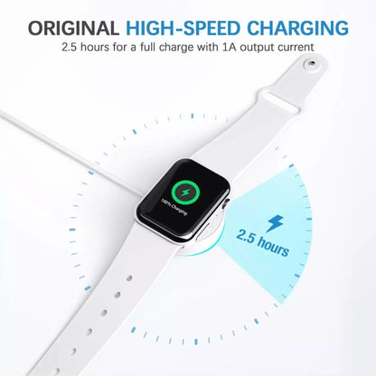 Wireless Magnetic Quick Charging to USB Cable for Apple Watch Series by bashfashion