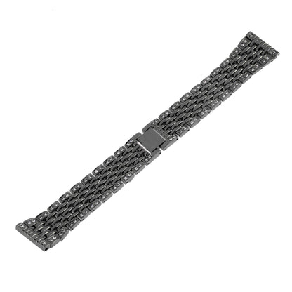 Metal Wrist Strap Watch Band for Samsung Gear S3(Black) by bashfashion
