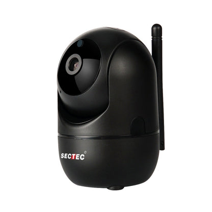 SECTEC IL-HIP291G-2M-AI Black Camera Indoor Home Wireless Wifi Intelligent Automatic Tracking HD Network Surveillance Camera by bashfashion