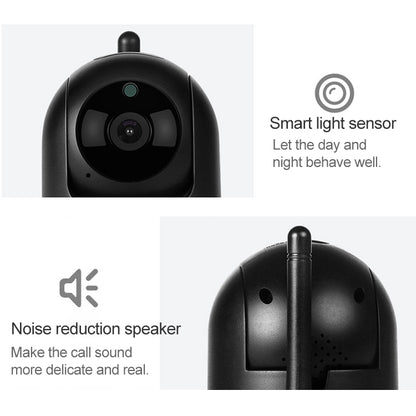 SECTEC IL-HIP291G-2M-AI Black Camera Indoor Home Wireless Wifi Intelligent Automatic Tracking HD Network Surveillance Camera by bashfashion