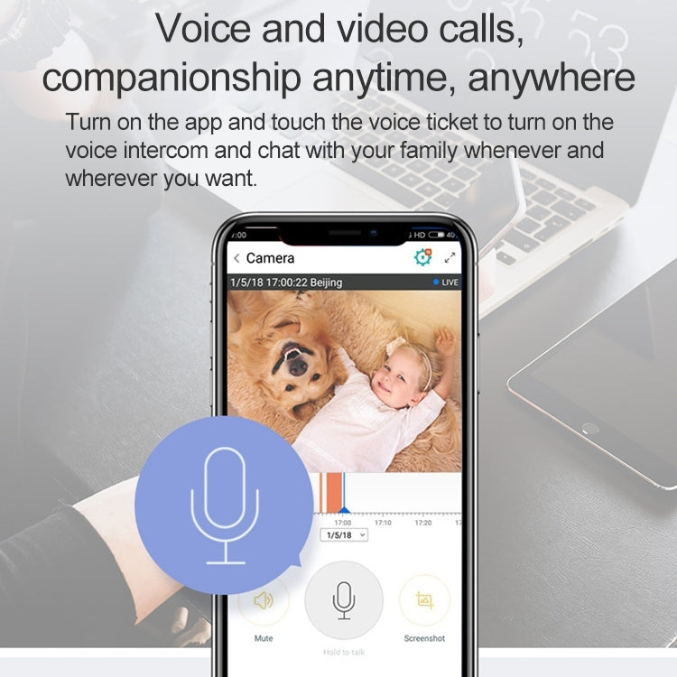 SECTEC IL-HIP291G-2M-AI Black Camera Indoor Home Wireless Wifi Intelligent Automatic Tracking HD Network Surveillance Camera by bashfashion