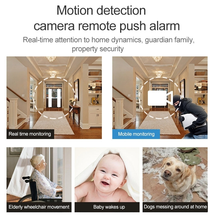SECTEC IL-HIP291-2M-AI Intelligent Tracking Monitor Mobile Phone Remote Wireless Network Wifi Camera Cloud Storage Intelligent Shaking Head Network Camera by bashfashion