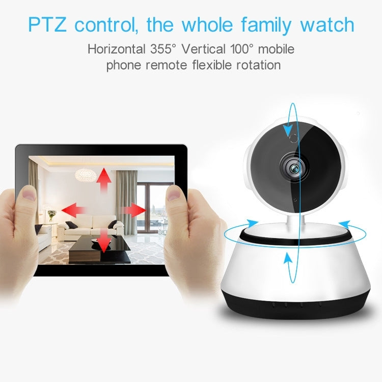 YH001 720P HD 1.0 MP Wireless IP Camera, Support Infrared Night Vision / Motion Detection / APP Control, UK Plug by bashfashion