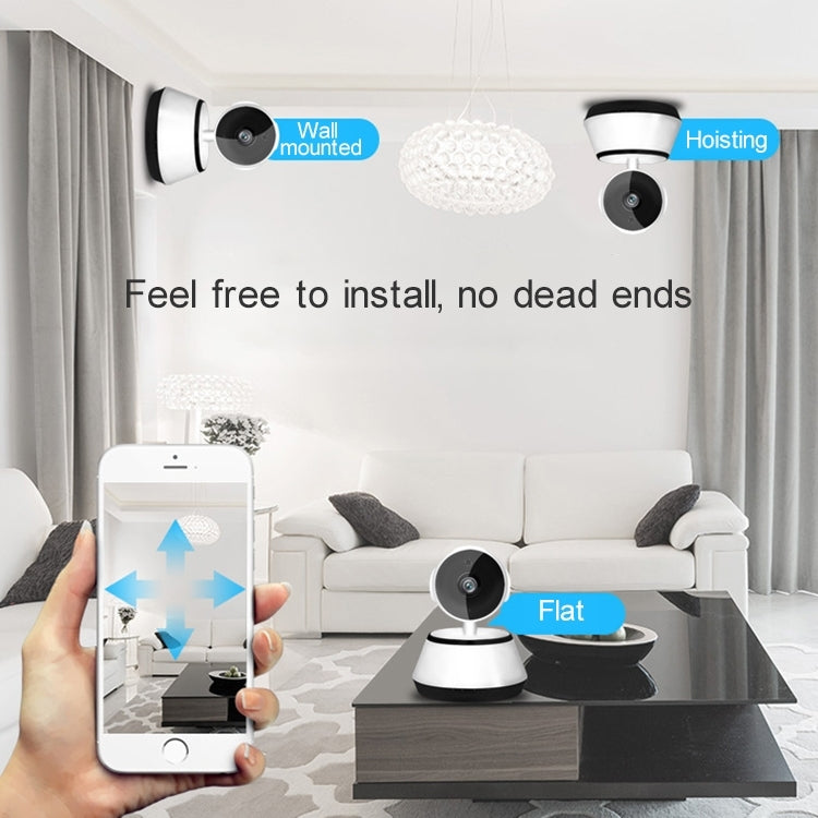 YH001 720P HD 1.0 MP Wireless IP Camera, Support Infrared Night Vision / Motion Detection / APP Control, AU Plug by bashfashion