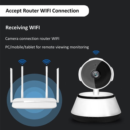 YH001 720P HD 1.0 MP Wireless IP Camera, Support Infrared Night Vision / Motion Detection / APP Control, AU Plug by bashfashion