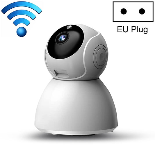 720P HD 1.0 MP Wireless IP Camera, Support Infrared Night Vision / Motion Detection / APP Control, EU Plug by bashfashion