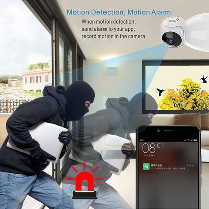 720P HD 1.0 MP Wireless IP Camera, Support Infrared Night Vision / Motion Detection / APP Control, EU Plug by bashfashion