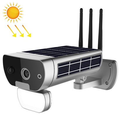 T8 1080P Full HD Solar Battery Ultra Low Power Sound Light Alarm Network Camera, Support Motion Detection, Night Vision, Two Way Audio, TF Card by bashfashion