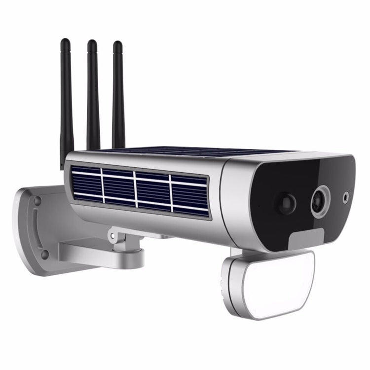 T8 1080P Full HD Solar Battery Ultra Low Power Sound Light Alarm Network Camera, Support Motion Detection, Night Vision, Two Way Audio, TF Card by bashfashion