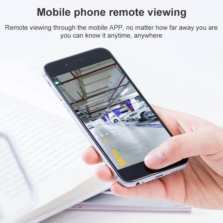 QX2 1080P HD 360 Degrees Panoramic WiFi Day and Night Full-color IP66 Waterproof Smart Camera, Support Motion Detection / Two-way Voice / TF Card, EU Plug by bashfashion