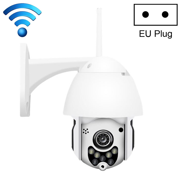 QX3 1080P HD Full-color Night Vision IP65 Waterproof WiFi Smart Camera, Support Motion Detection / TF Card, EU Plug by bashfashion