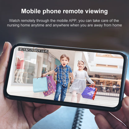 QX3 1080P HD Full-color Night Vision IP65 Waterproof WiFi Smart Camera, Support Motion Detection / TF Card, US Plug by bashfashion