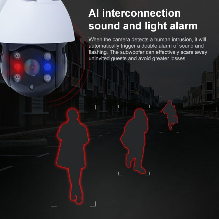 QX9 1080P IP65 Waterproof WiFi Smart Camera, Support Motion Detection / TF Card / Two-way Voice, UK Plug by bashfashion