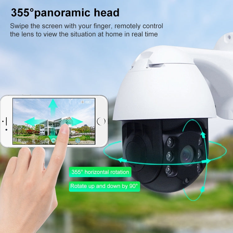 QX9 1080P IP65 Waterproof WiFi Smart Camera, Support Motion Detection / TF Card / Two-way Voice, UK Plug by bashfashion