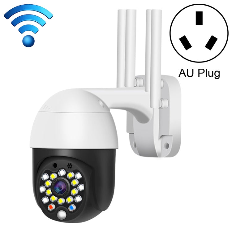 QX27 1080P WiFi High-definition Surveillance Camera Outdoor Dome Camera, Support Night Vision & Two-way Voice & Motion Detection(AU Plug) by bashfashion
