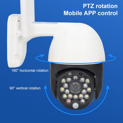 QX27 1080P WiFi High-definition Surveillance Camera Outdoor Dome Camera, Support Night Vision & Two-way Voice & Motion Detection(EU Plug) by bashfashion