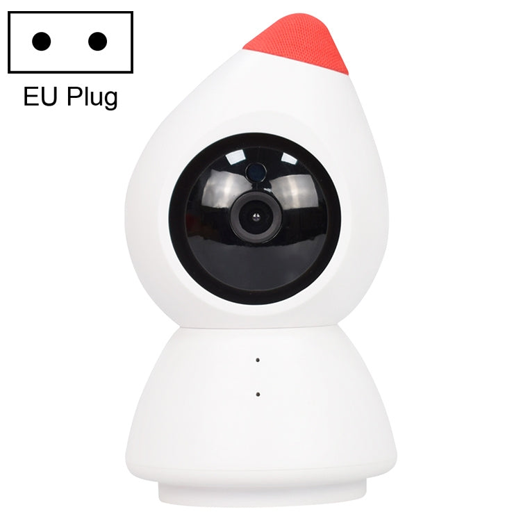 YT43 2 Million Pixels HD Wireless Indoor Home Little Red Riding Hood Camera, Support Motion Detection & Infrared Night Vision & Micro SD Card(EU Plug) by bashfashion