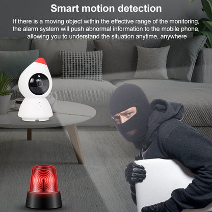 YT43 2 Million Pixels HD Wireless Indoor Home Little Red Riding Hood Camera, Support Motion Detection & Infrared Night Vision & Micro SD Card(AU Plug) by bashfashion