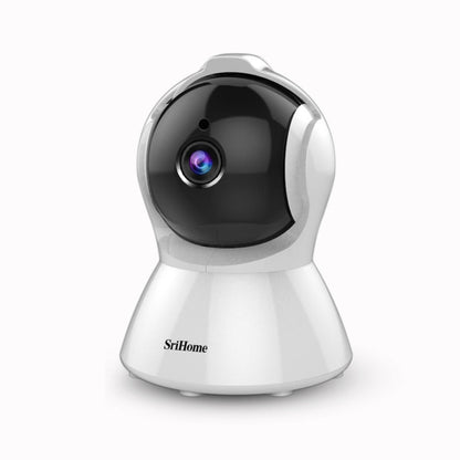 SriHome SH025 2.0 Million Pixels 1080P HD AI Auto-tracking IP Camera, Support Two Way Audio / Motion Tracking / Humanoid Detection / Night Vision / TF Card, UK Plug by SriHome