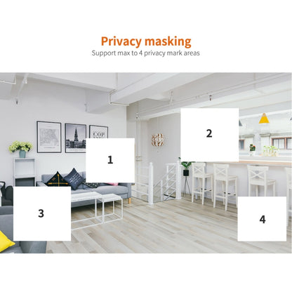 SriHome SH025 2.0 Million Pixels 1080P HD AI Auto-tracking IP Camera, Support Two Way Audio / Motion Tracking / Humanoid Detection / Night Vision / TF Card, AU Plug by SriHome