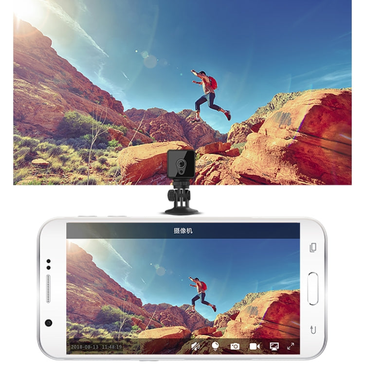 CAMSOY S1 HD 1280 x 720P 140 Degree Wide Angle Wireless WiFi Intelligent Surveillance Camera by CAMSOY