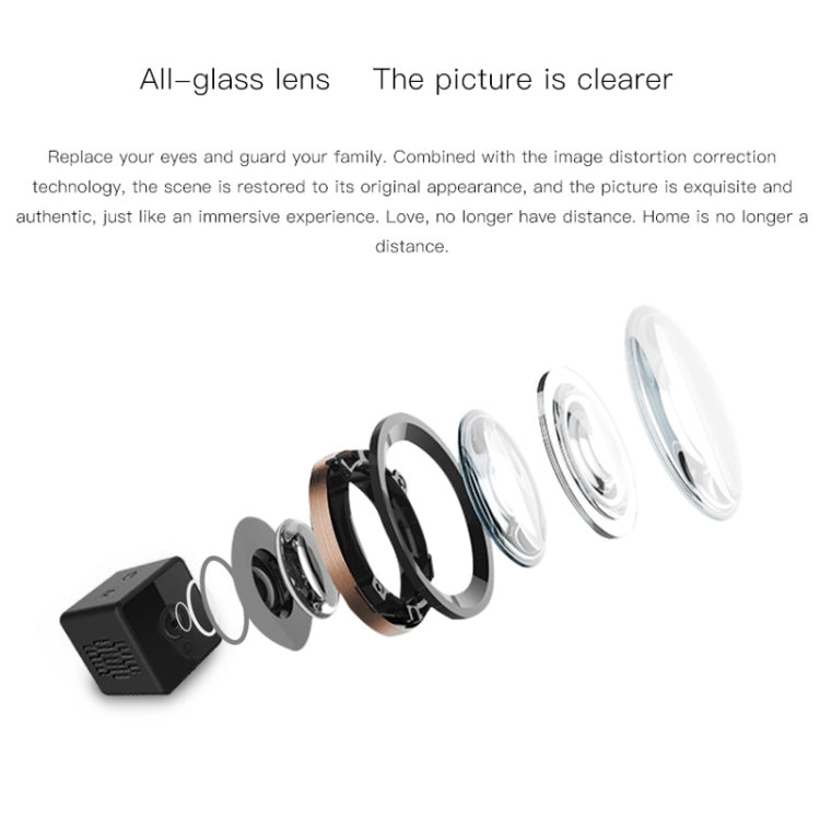 CAMSOY S1 HD 1280 x 720P 140 Degree Wide Angle Wireless WiFi Intelligent Surveillance Camera by CAMSOY